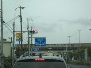 大阪府堺市西区浜寺中学付近