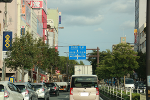 大阪長居公園付近