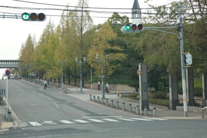 桃山学院大学前