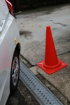 車庫入れの練習