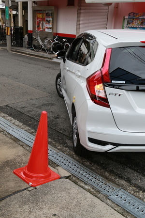 車庫入れの練習